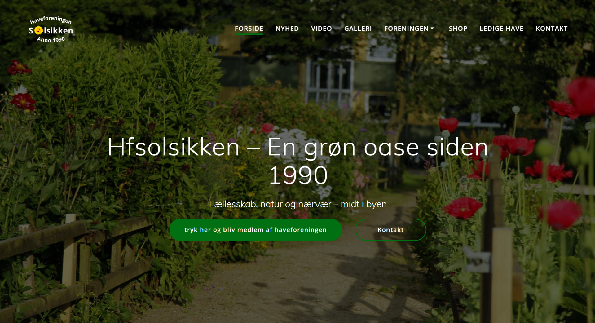 HF Solsikken – foreningsside