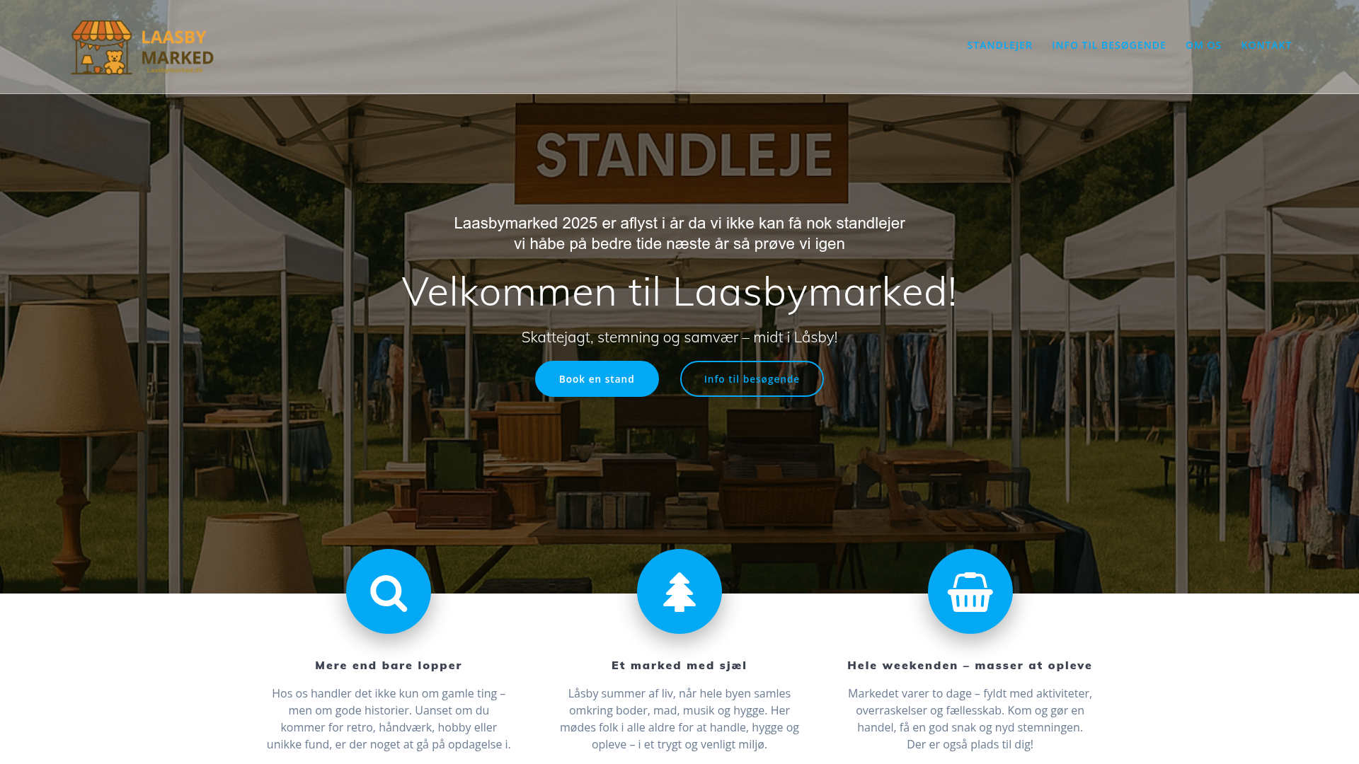 Laasbymarked – markedsside